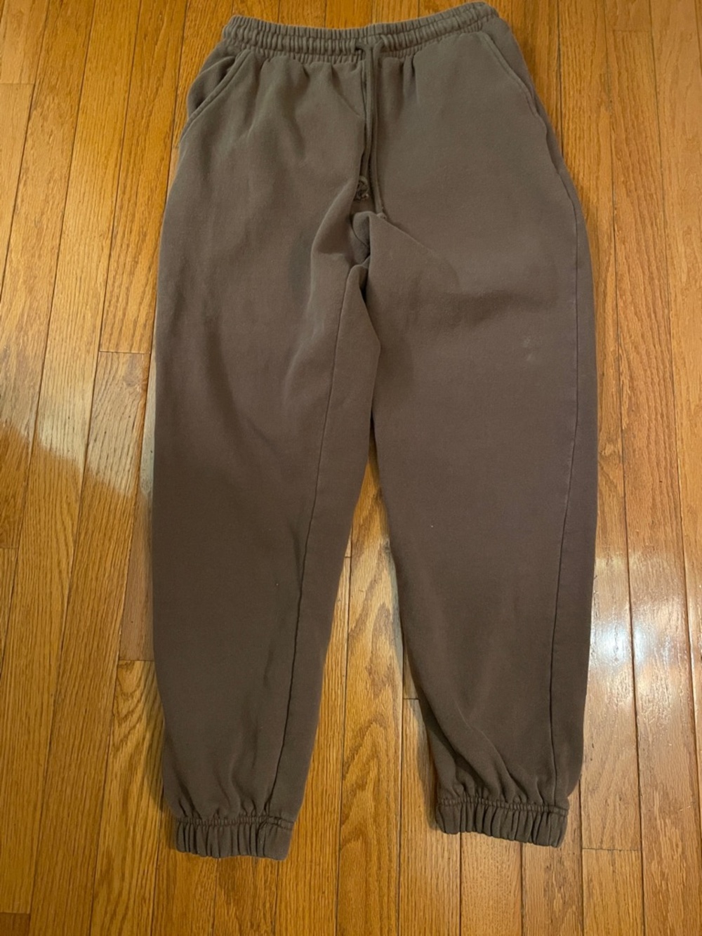 Cotton On Chocolate Brown Elastic Waist Joggers